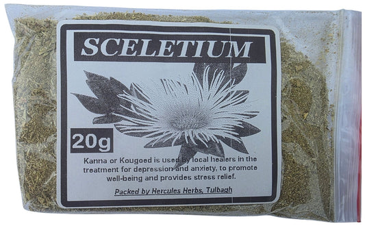 Sceletium (Kougoed / Kanna) Dried Herb – 20g
